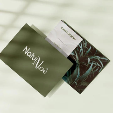 Carte cadeau digitale - cosmétiques à l'Aloe Vera - NaturAloé