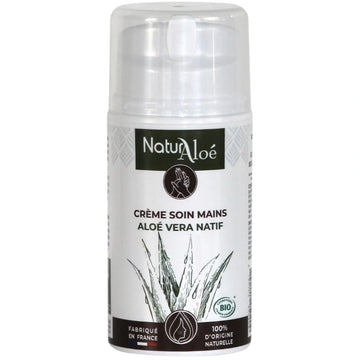 Tube de crème mains à l’Aloé Vera bio - NaturAloé