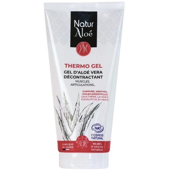 Gel Décontractant à l’Aloé Vera 150ml – certifié Cosmos Natural – NaturAloé