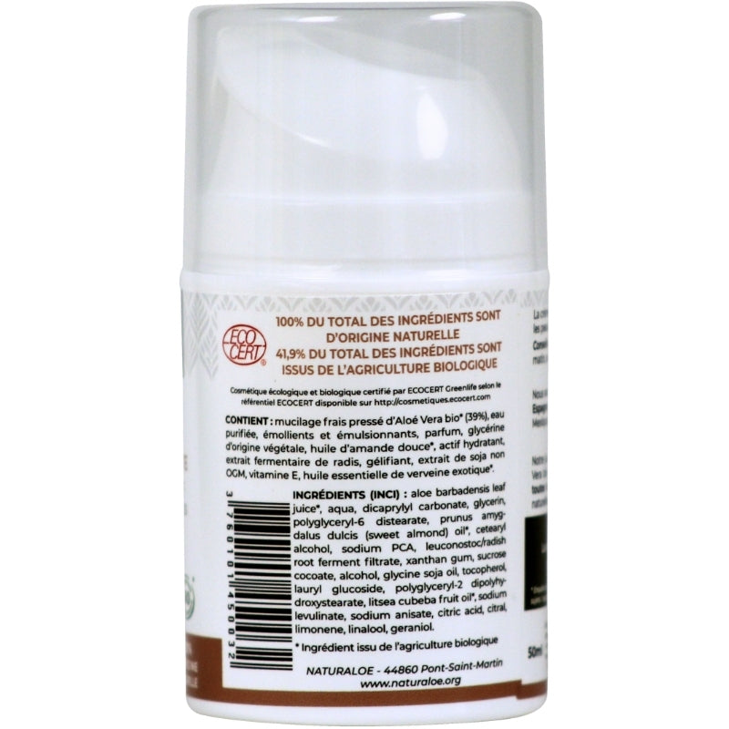 Crème Visage Hydratante certifiée Bio