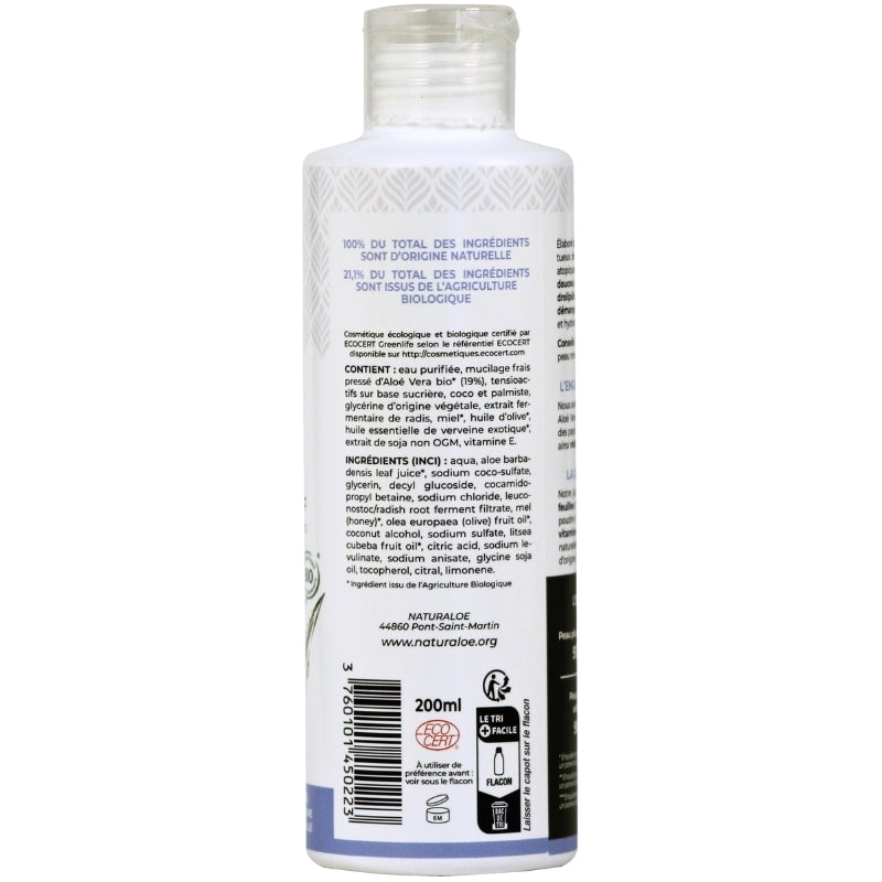 Gel Soin Douche certifié bio