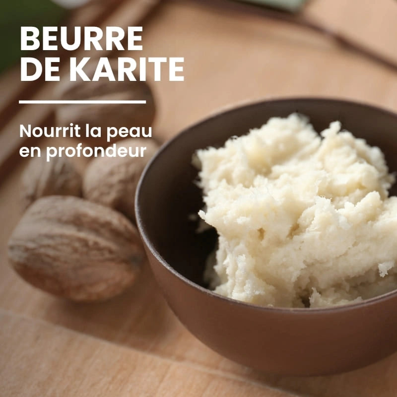 Beurre de karité ingrédient émulsion nettoyante - NaturAloé