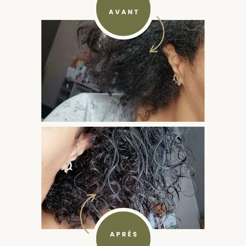 Gel Originel d'Aloé Vera Bio - Avant après cheveux - NaturAloé