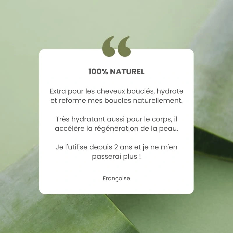 Gel Originel d'Aloé Vera Bio - Avis clients - NaturAloé