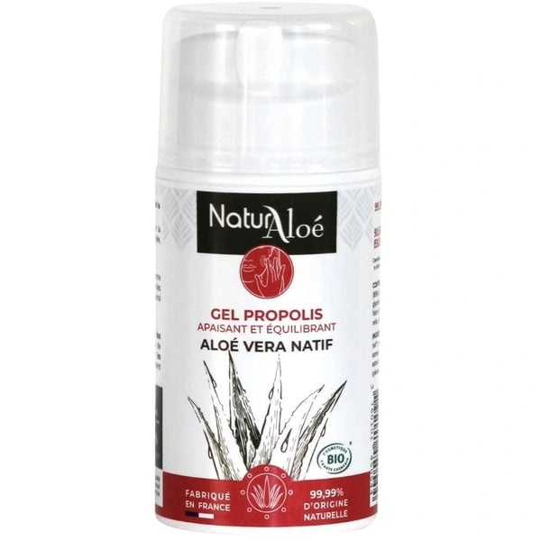 Gel Propolis Purifiant à l’Aloé Vera 50ml – certifié Bio – NaturAloé