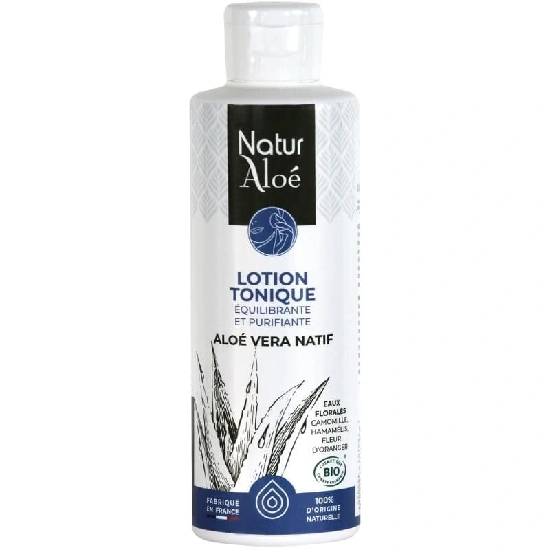 Flacon de lotion tonique à l’Aloé Vera bio - NaturAloé