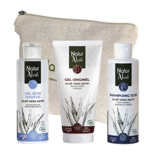 Coffret Hydratation Corps & Cheveux à l’Aloé Vera