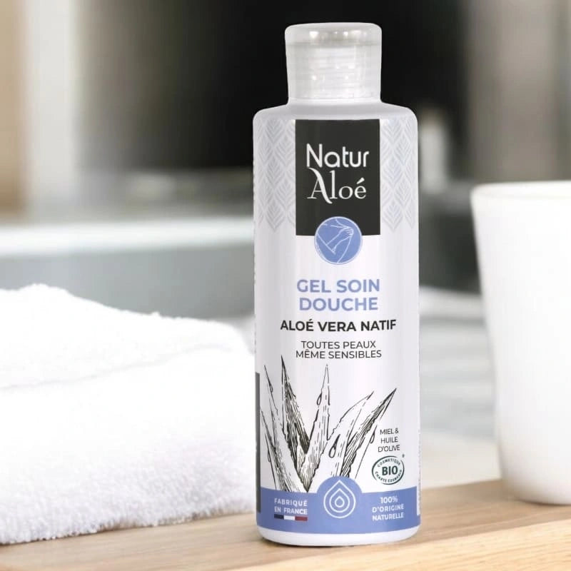 Gel Soin Douche - visuel pack Hydratation Corps & Cheveux – NaturAloé