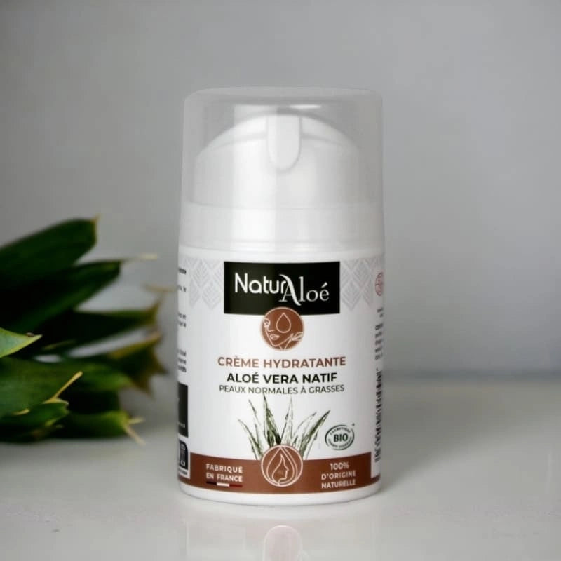 Crème Hydratante Visage pour peaux sensibles – Routine Visage & Corps – NaturAloé