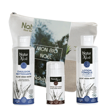Coffret Beauté Anti-Âge Bio - présentation du coffret – NaturAloé