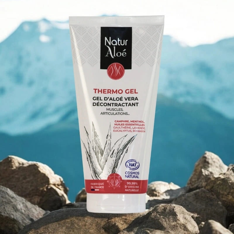 Ambiance montagne avec ThermoGel récupération sportive - NaturAloé