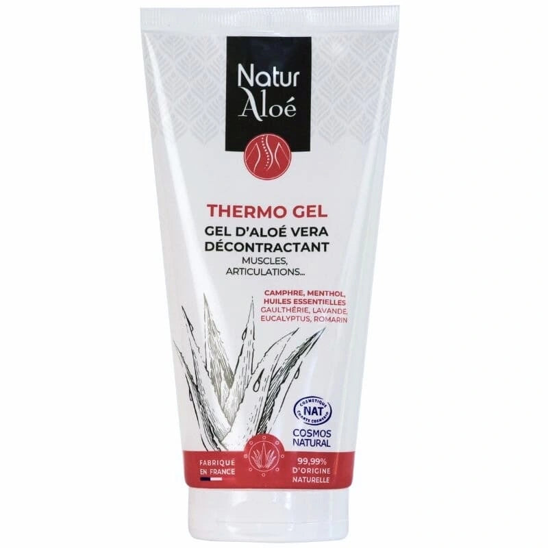 ThermoGel à l’Aloé Vera bio vue face - NaturAloé